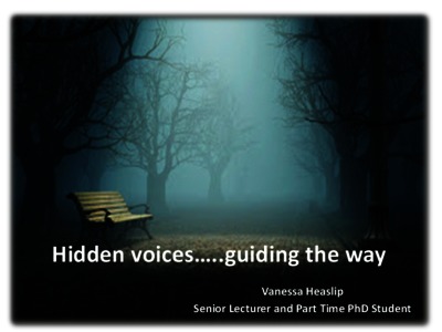 Bournemouth University Research Online [BURO] - Hidden voices: guiding